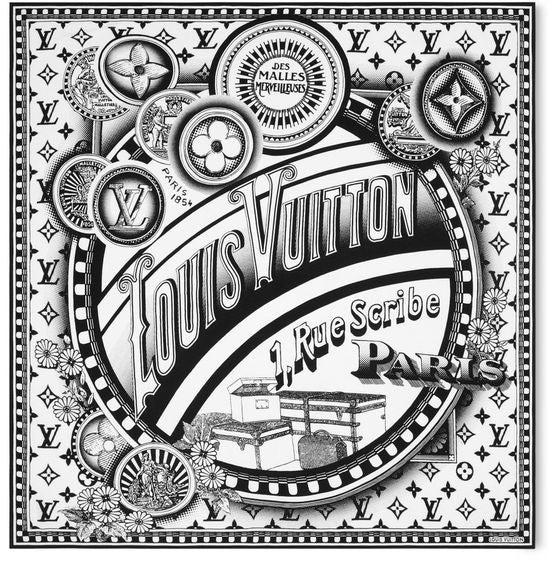 LOUIS VUITTON Malles Merveilleuses Remix Shawl - Image 2