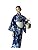 Sense of Place AAA5-2JC102 Women's Yukata 2-Piece Set A (Transforming Woven Koubai)