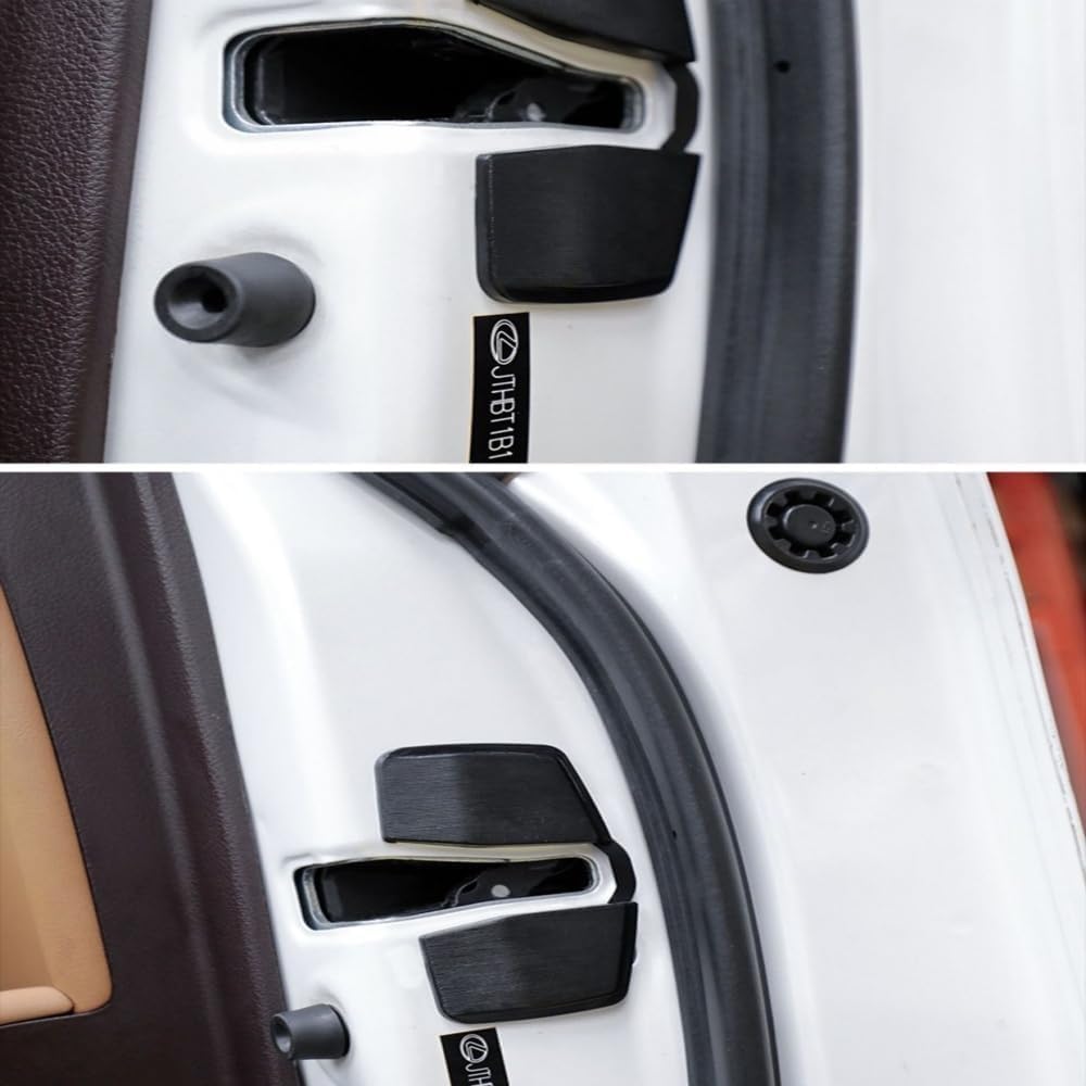 TRD Door Lock Striker for Toyota, Lexus, Aluminum Alloy, Stainless Steel, Quiet, Increased Vehicle Rigidity, Noise Reduction, Improved Steering Response, Genuine Compatible, Easy Installation