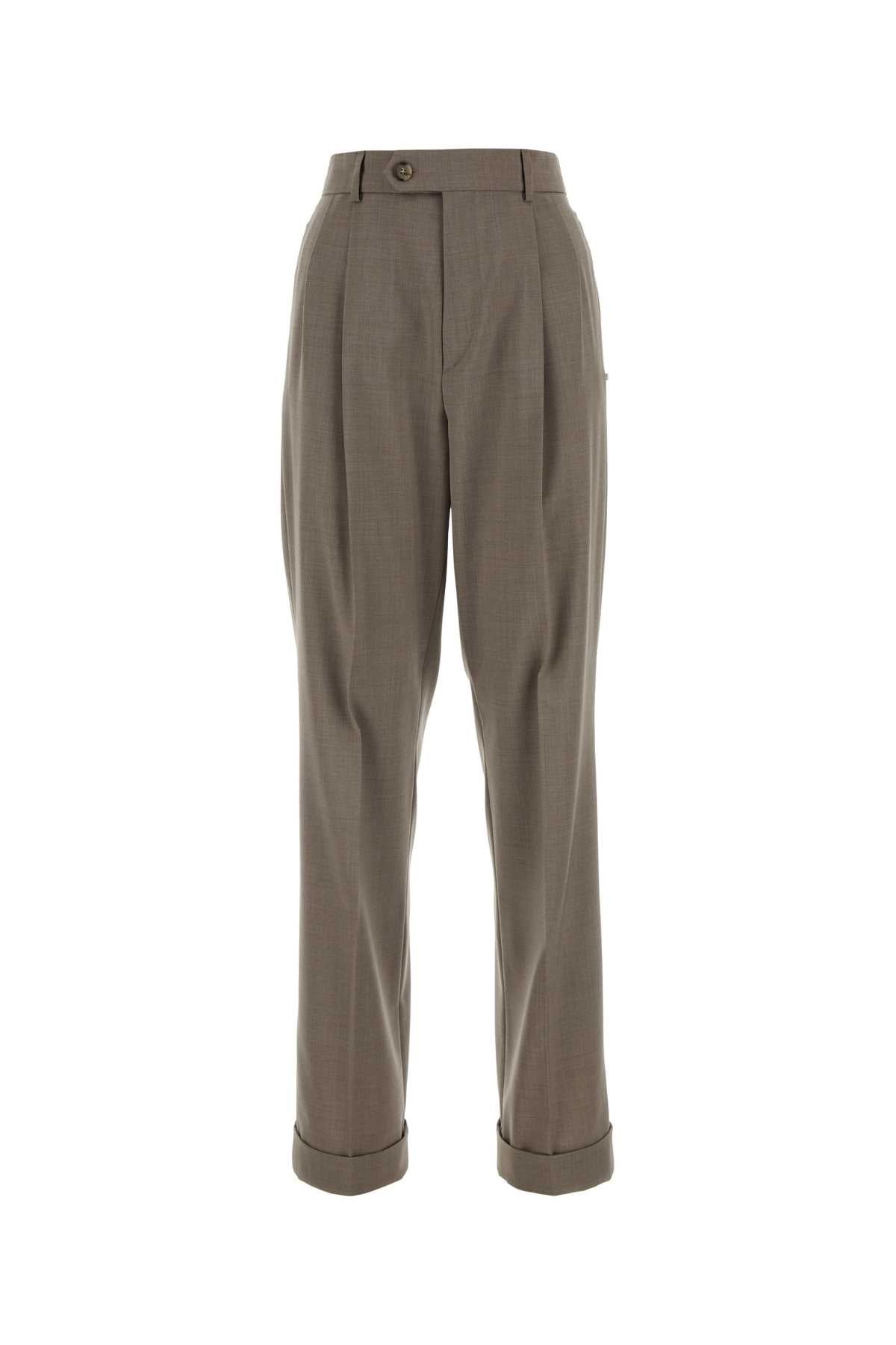 Sportmax SportMax Cappuccino Wool Ferito Pant - Image 2