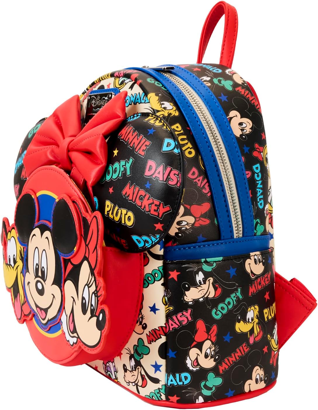Loungefly Disney Mickey and Friends Classic Ear Holder Mini Mochila Combo