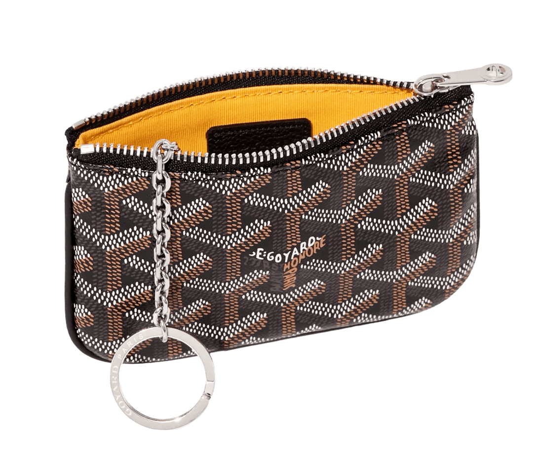 GOYARD 'SENAT NANO KEY POUCH' BLACK
