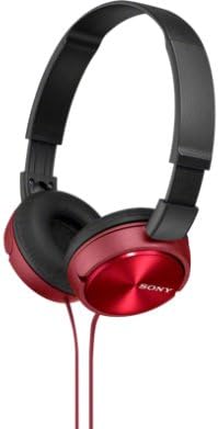 Sony Headphones MDR-ZX310: Closed-type Foldable Red MDR-ZX310 R