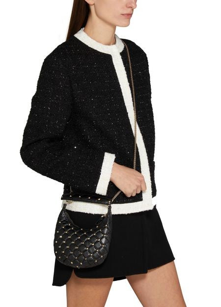 VALENTINO GARAVANI ロックスタッズ スパイク ミニ ホーボーバッグ - Image 2