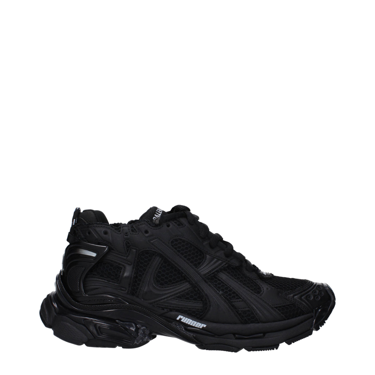 Balenciaga バレンシアガスニーカーランナーマンファブリックブラック - Image 2