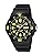Casio MRW-200 Men's Standard Quartz Watch, Black x Yellow MRW-200H-9BV, sports