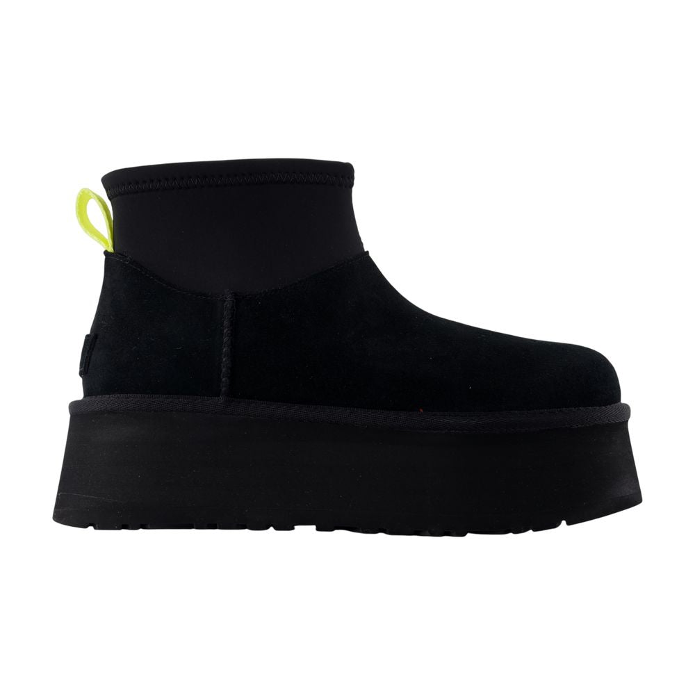 Ugg クラシック ミニ ディッパー アンクル ブーツ Ugg レザー ブラック - Image 2