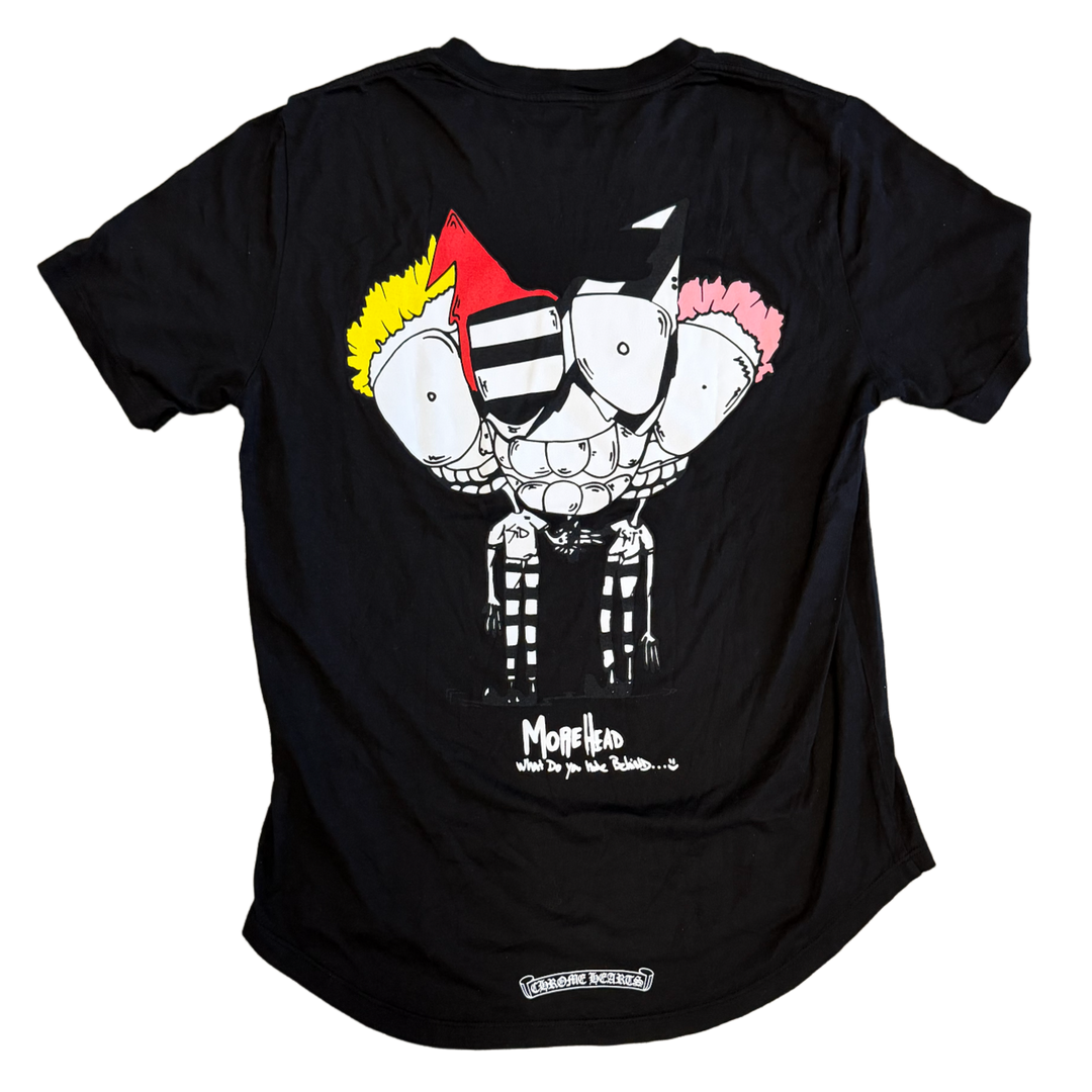 CHROME HEARTS MATTY BOY 'MOREHEAD' BLACK TEE