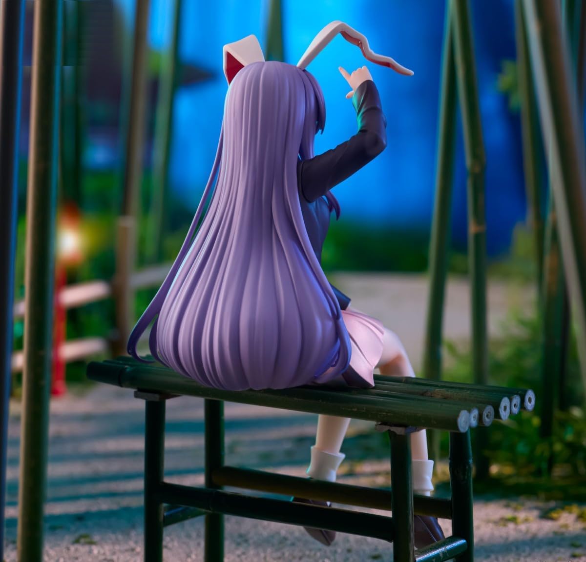 Touhou *Project Noodle Stopper Figure, Suzene, Yugikain, Inaba Figure, Official, Approx. 5.9 inches (15 cm)