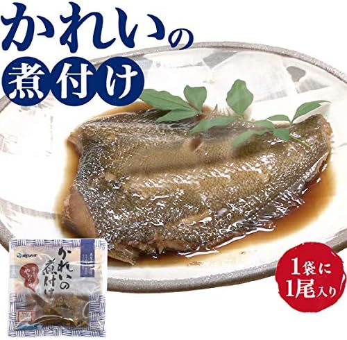 Boiled Flounder Retort, Side Dishes, Food Range, Easy to Braised Karei (3.5 oz (100 g), Side Dishes, Preserved Food, Japanese Food
