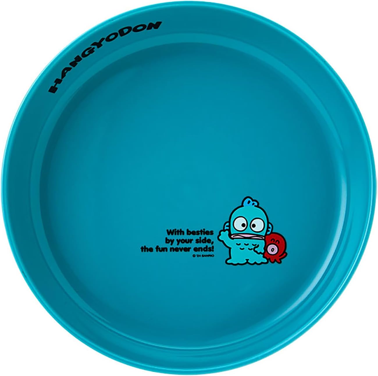 Sanrio 188701 Plate 8.3 inches (21 cm) Hangyodong, Microwave, Dishwasher, Dish-Dryer, Ceramic, Curry Plate, Pasta Plate