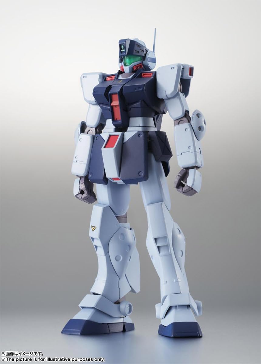 Robot Spirits Mobile Suit Gundam 0080 War in the Pocket RGM - 79SP Jim Sniper II Ver., A.N.I.M.E. (Resale Version), Approx. 4.9 inches (125 mm), PVC & ABS, Painted Action Figure