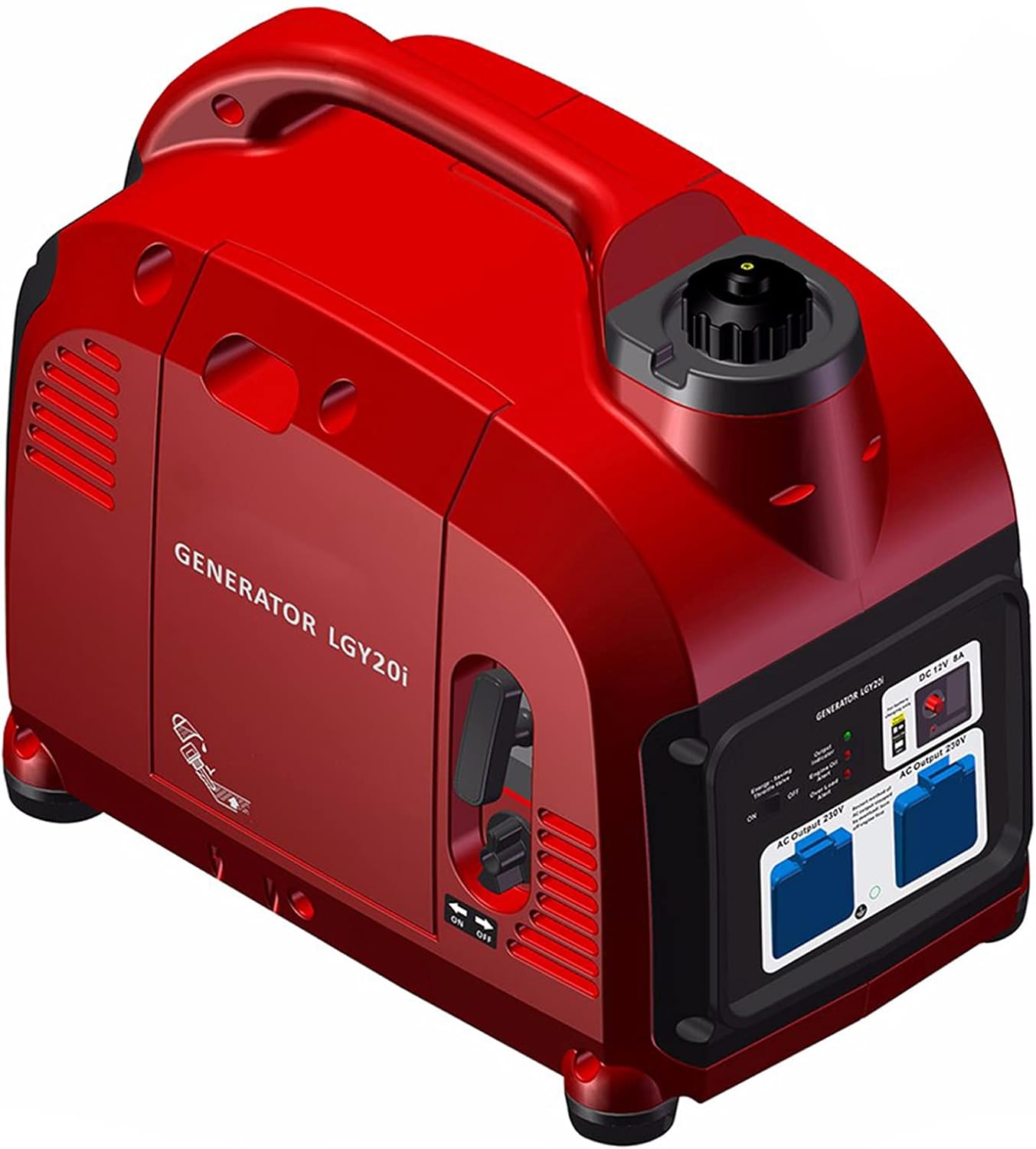 2000 Watt Portable Inverter Generator with Gasoline Engine