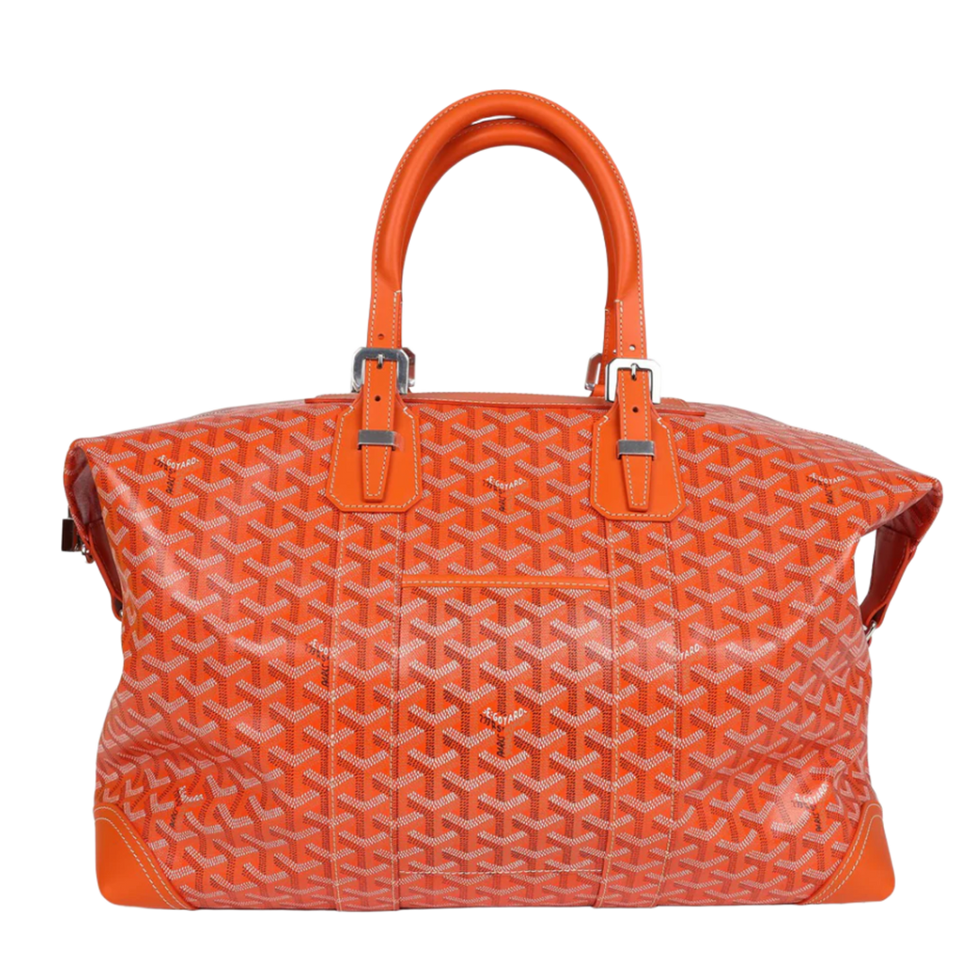 GOYARD 'ORANGE' BOEING 45 DUFFLE BAG