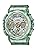 Casio GMA-S120GS-3AJF Women's Wristwatch, Web Limited, Midsize Model, Green, Web Limited Model/Green Skeleton