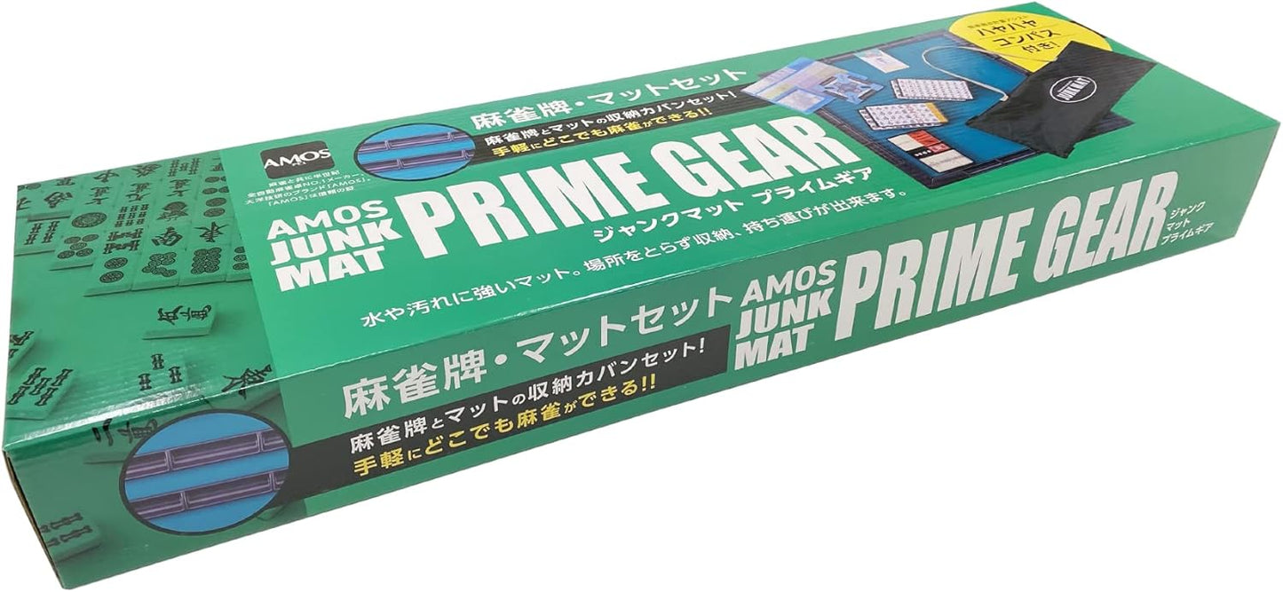 Taiyo GIKEN Mahjong Set Junk Mat Prime Gear