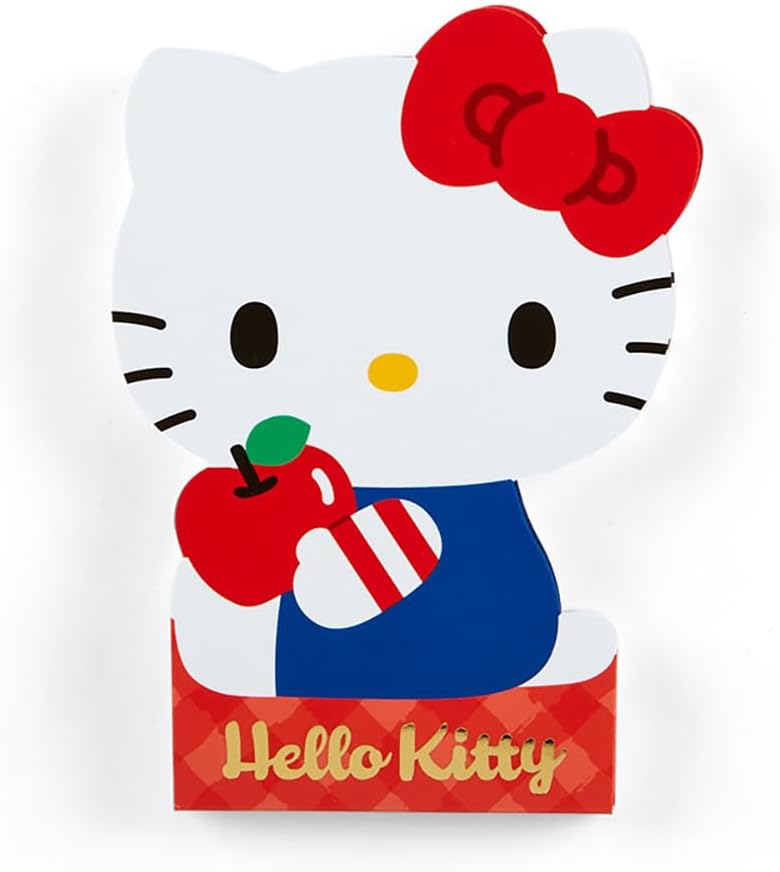 Sanrio 459135 Hello Kitty Character Shaped Memo, Kitty-chan, Hello Kitty, 4.5 x 3.3 x 0.3 inches (11.6 x 8.4 x 0.9 cm), Character