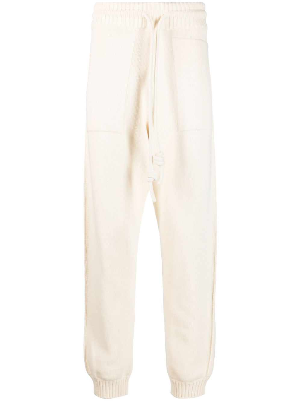Off Off White Cotton Sweatpants - Image 2
