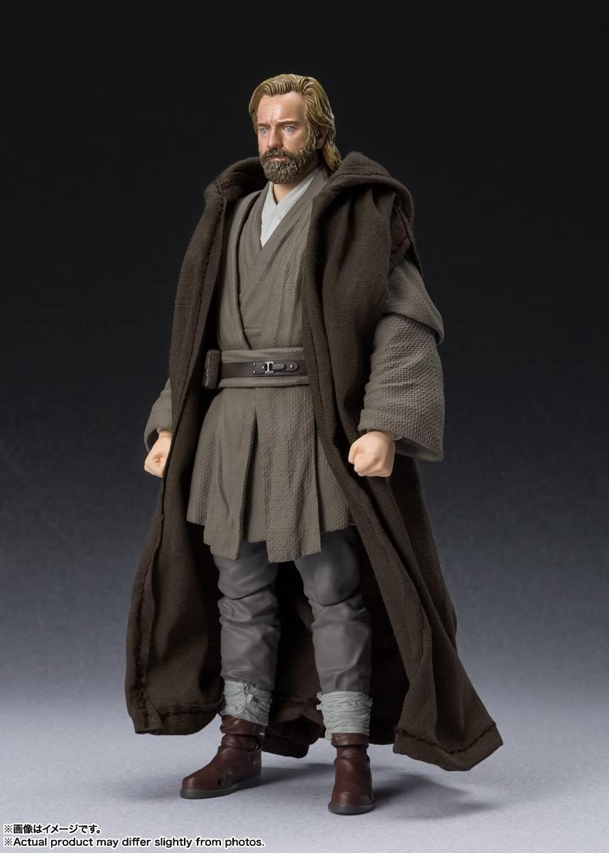 S.H. Figuarts Obi-Wan Kenobi, Approx. 5.9 inches (150 mm), PVC, ABS, Fabric, Pre-painted Action Figure