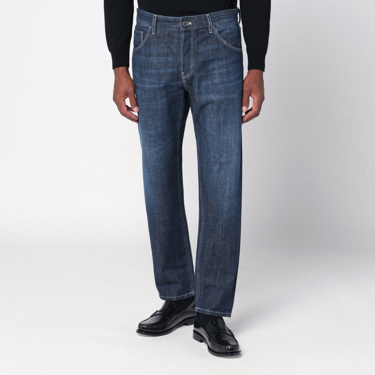Pt PT Torino Denim Rebel Dark Washed Blue Jeans - Image 2