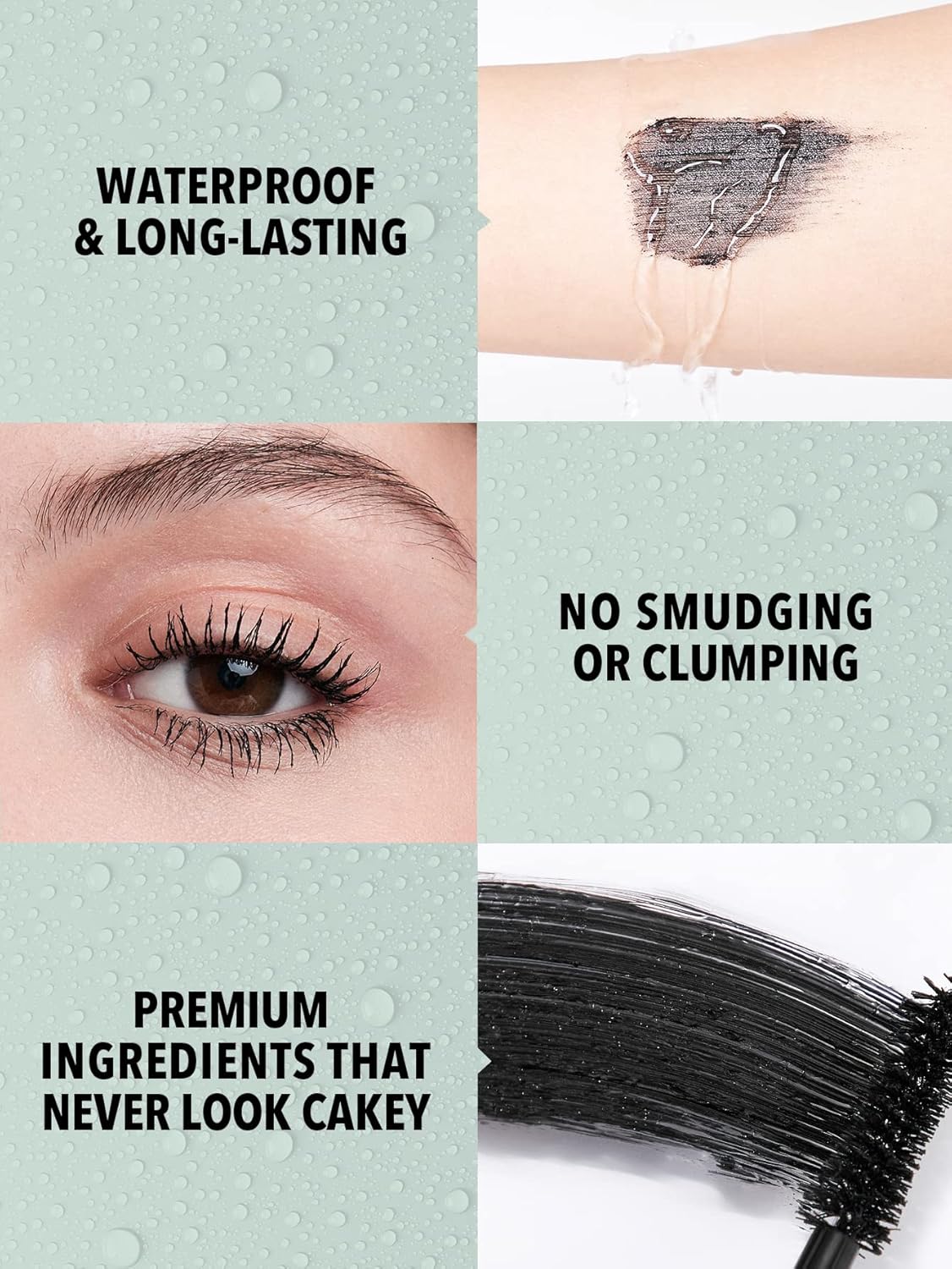 SHEGLAM All-in-One Volume & Long Mascara 2 in 1 Waterproof Dual End Brush
