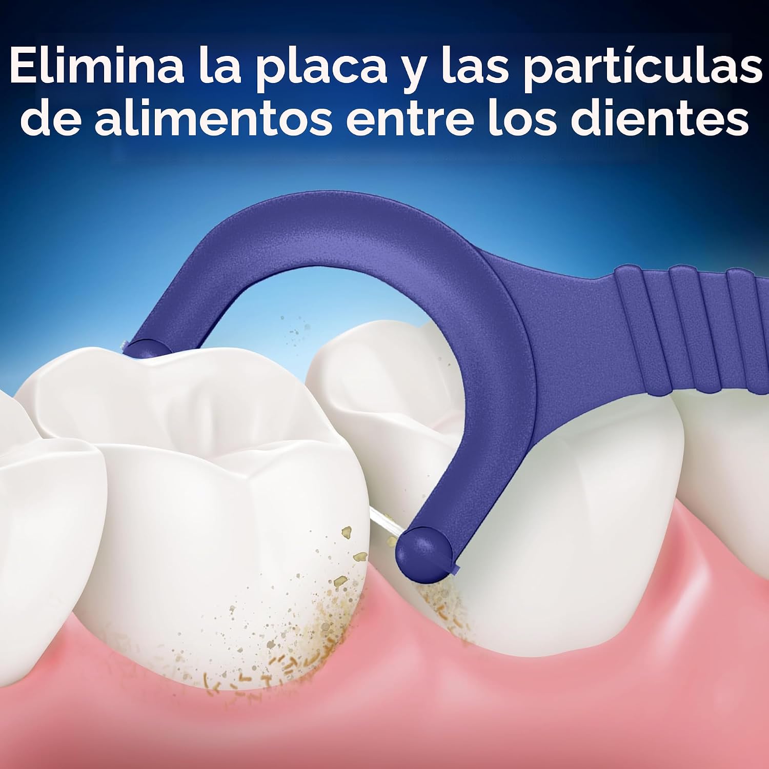 Oral-B Glide Púas de hilo dental de menta con sabor a aceite de menta ártica, 75 unidades, paquete de 3