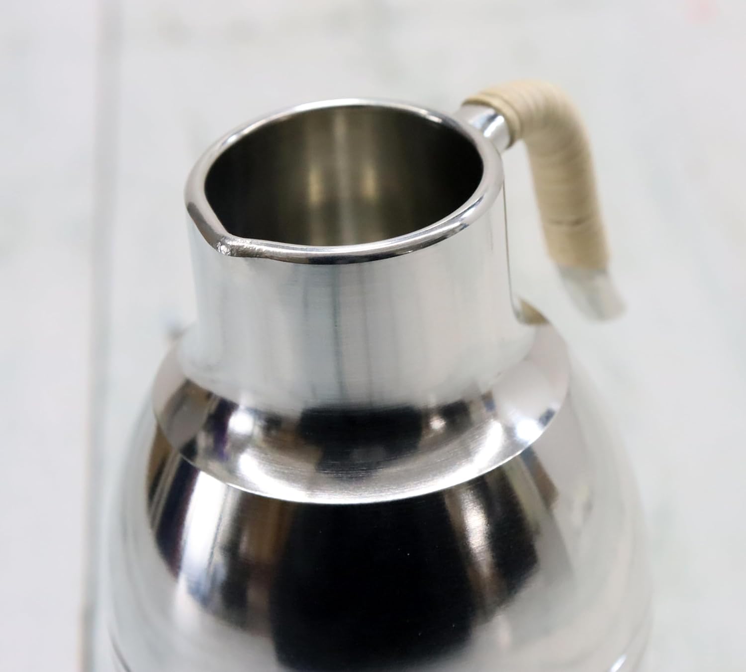 大阪錫器 千呂利 ツチメダイヤ 錫製 酒器 日本製 桐箱入り 170ml 伝統工芸品 熱燗 徳利 籐巻き ギフトラッピング仕様
