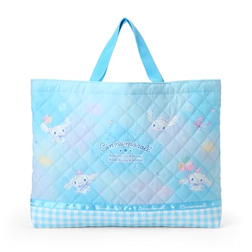 Sanrio Quilted Lesson Bag for Kids, Handbag, Okeko Bag with Loop, Name Space
