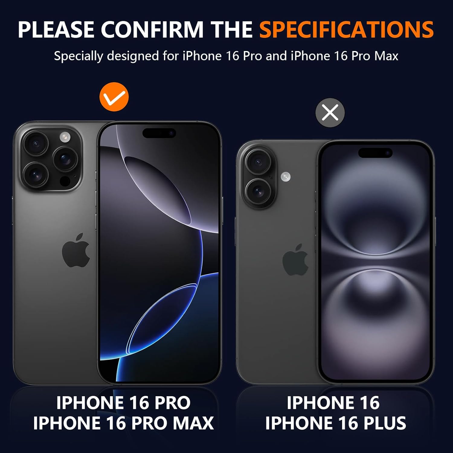 Suoman (3 Pcs) for iPhone 16 Pro/16 Pro Max Camera Lens Protective Cover for iPhone 16 Pro/ProMax Camera Lens Protective Film 9H High Definition Clear Tempered Glass Camera Lens Film for iPhone 16