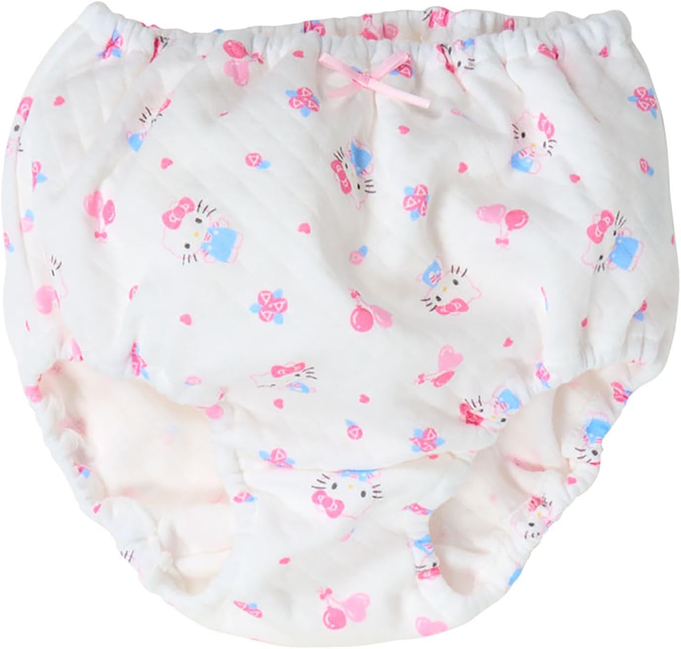 Sanrio 214663 Hello Kitty Kids Quilted Shorts, Set of 2, 39.4 inches (100 cm), Name Inside