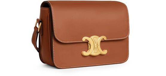 CELINE Teen Triomphe bag in natural calfskin - Image 2