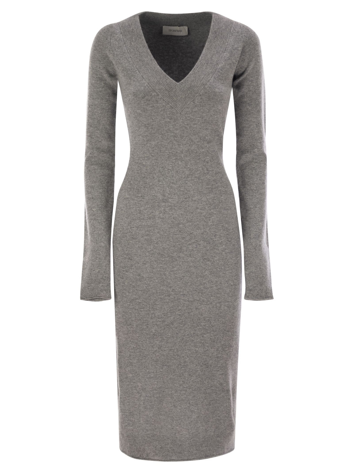 Sportmax SportMax Angizia Cashmere Blend Knitドレス - Image 2