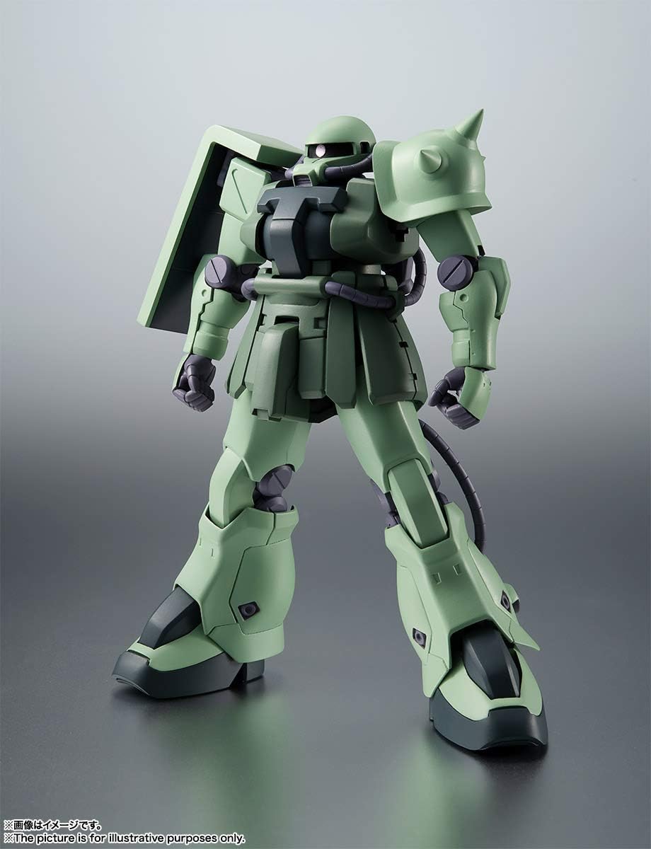 Robot Spirits Mobile Suit Gundam 0083 [SIDE MS] MS-06F-2 Zaku IIF2 Type Version A.N.I.M.E. Approx. 4.9 inches (125 mm), ABS & PVC Pre-painted Action Figure