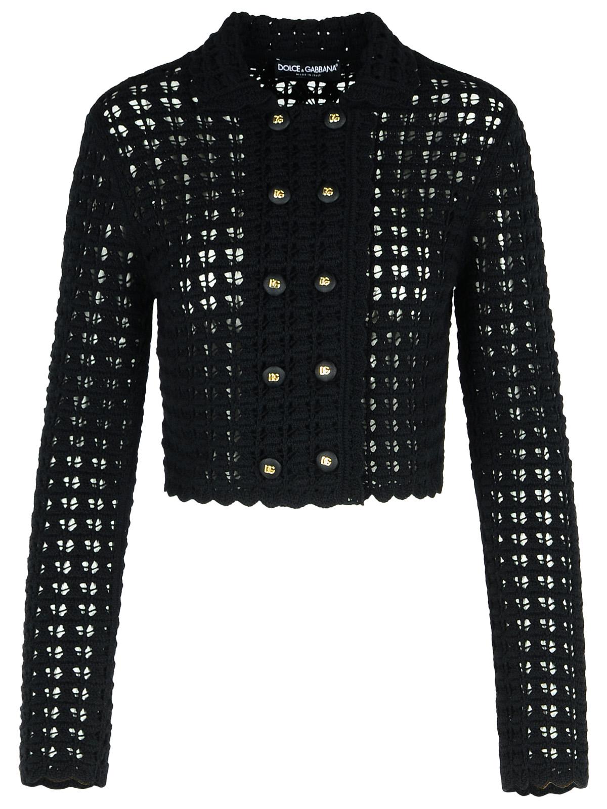 Dolce  Gabbana ドルチェ＆ガッバーナブラックバージンウールジャケット - Image 2