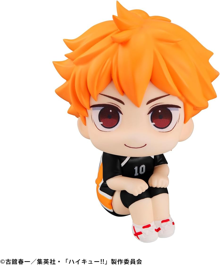 Rukappu Haikyuu!! Shoyo Hinata Uniform Ver., Approx. 4.3 inches (110 mm), PVC Pre-painted Action Figure