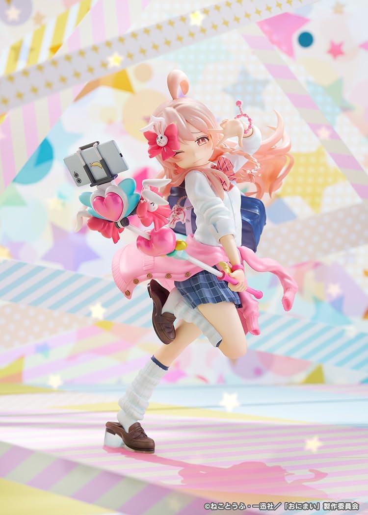ファット・カンパニー お兄ちゃんはおしまい！ スケールフィギュア 緒山まひろ 平成ギャルVer. プラスチック製 塗装済み完成品 1/6スケール 専用台座付属 全高約250mm