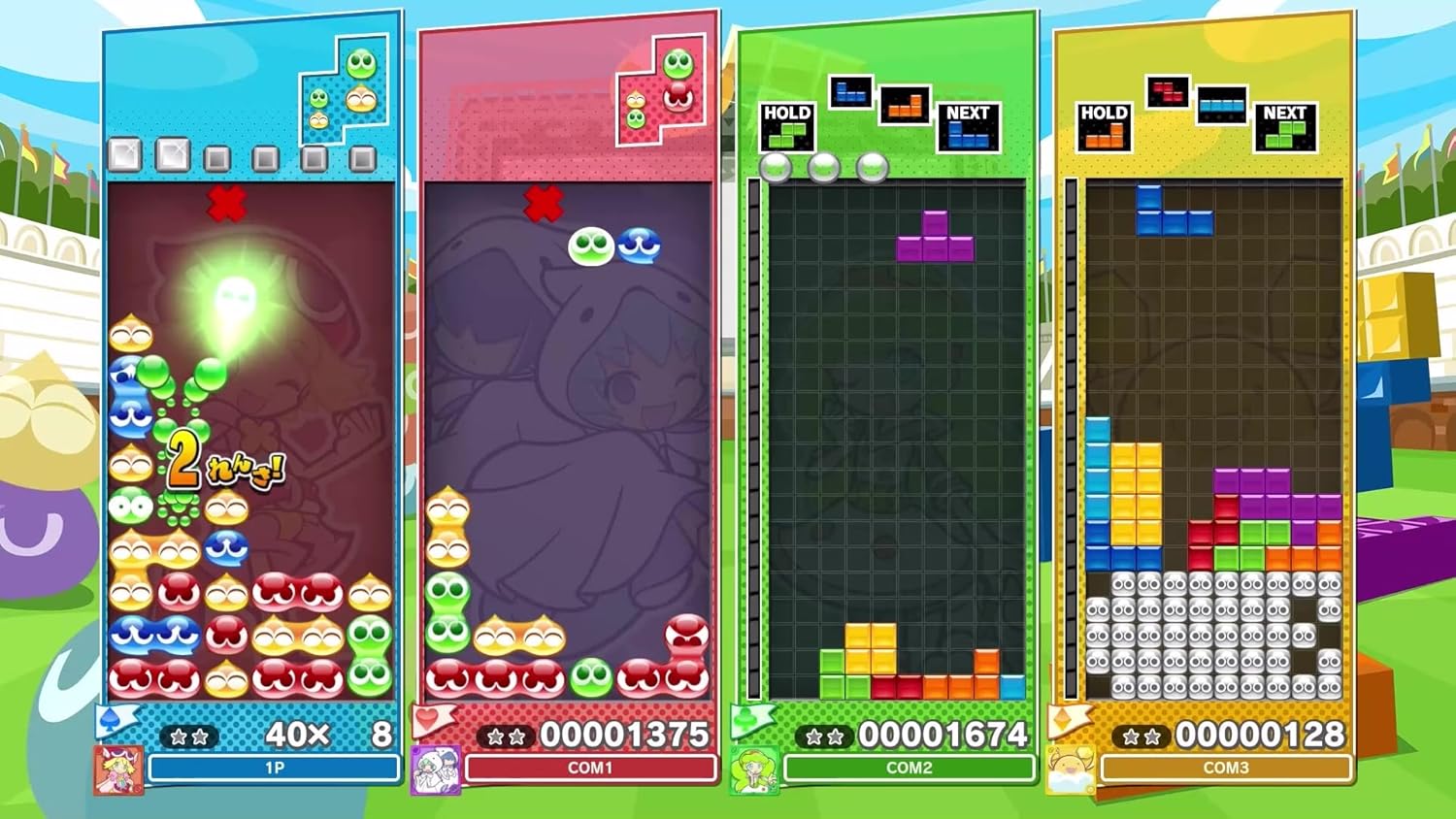 ぷよぷよテトリス２Ｓ -Switch2