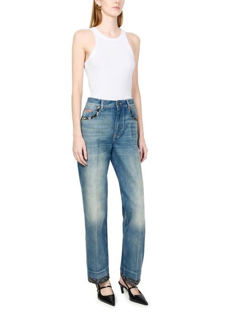 VALENTINO GARAVANI Straight fit jeans - Image 2