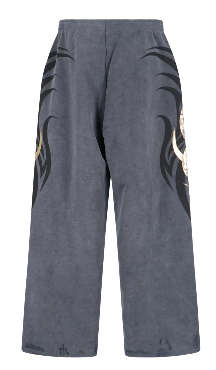 BALENCIAGA 'METALLIC' TATTOO SWEATPANTS