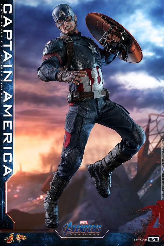 Movie Masterpiece Captain America Avengers End Game 1/6 Scale Figure