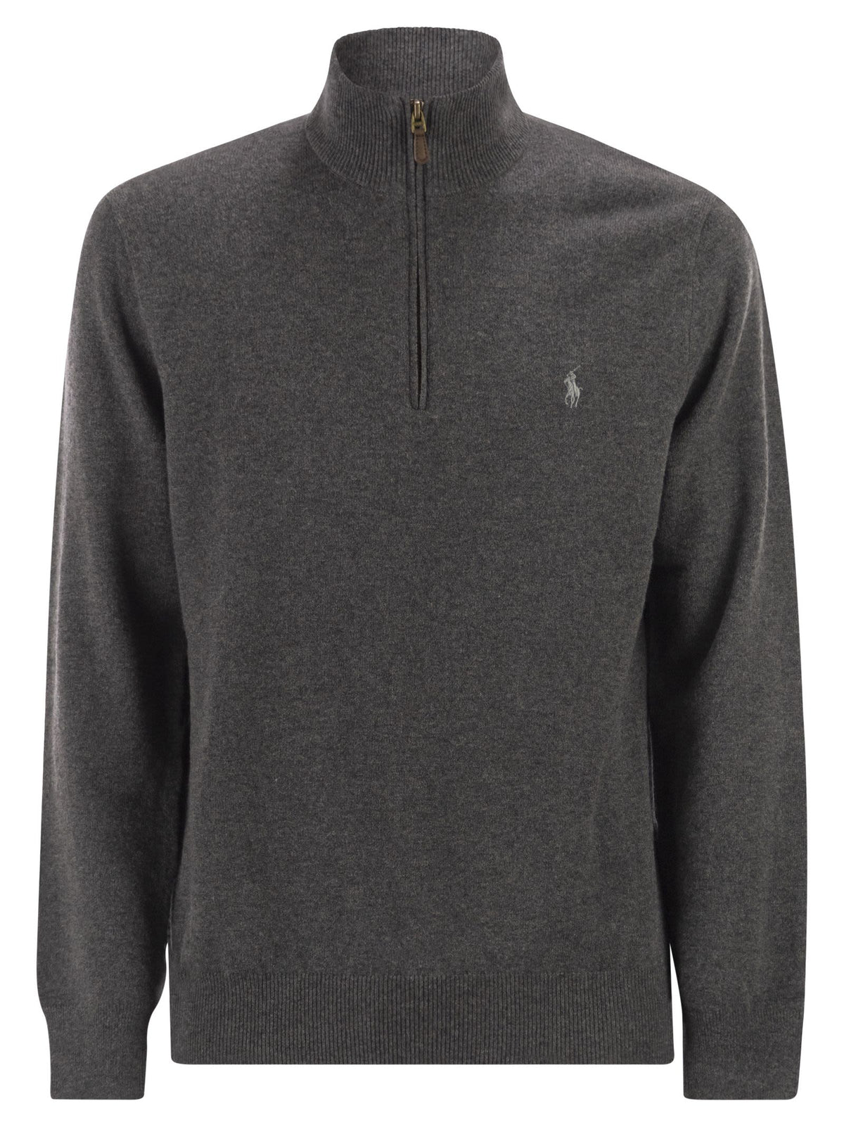 Polo ポロ ラルフローレン ウール プルオーバー ハーフジップ付き - Image 2