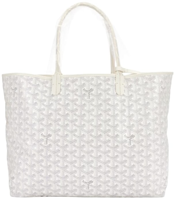 GOYARD 'WHITE' SAINT LOUIS PM BAG