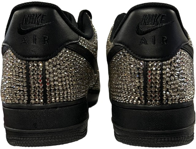 BOSSI 'BLACK/CRYSTAL' RHINESTONE SNEAKER