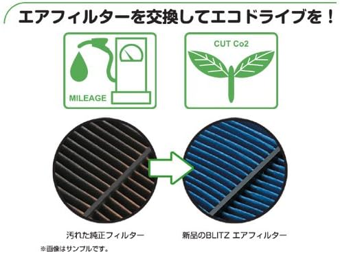 BLITZ(ブリッツ) SUS POWER AIR FILTER LM(サスパワーエアフィルターLM) 純正交換タイプ トヨタ用 ST-55B 59576