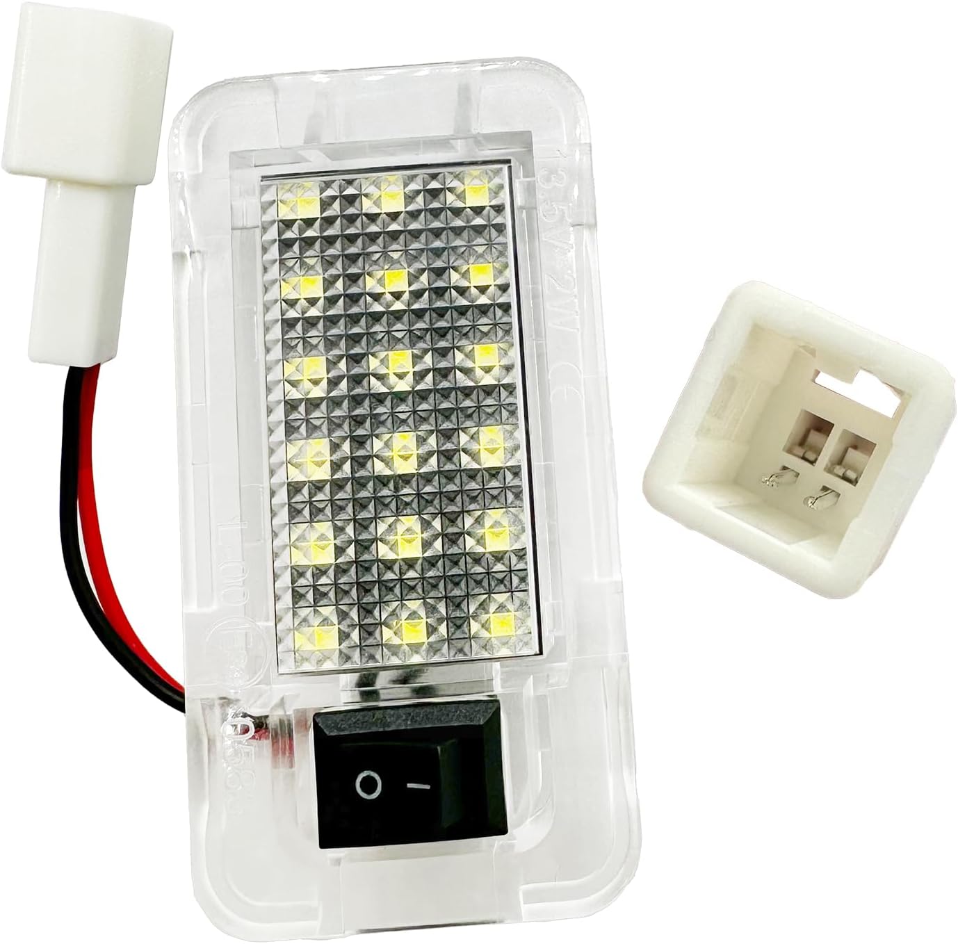 OTORAM互換/交換可能なトヨタ アルファード 30/20系 ヴェルファイア ノア ヴォクシー ハリアー 60系 RAV4 エスティマ 50系 他多数対応 LEDラゲッジランプ ルームランプ 純正交換 ホワイト光｜ (Bタイプ 1個) [並行輸入品]