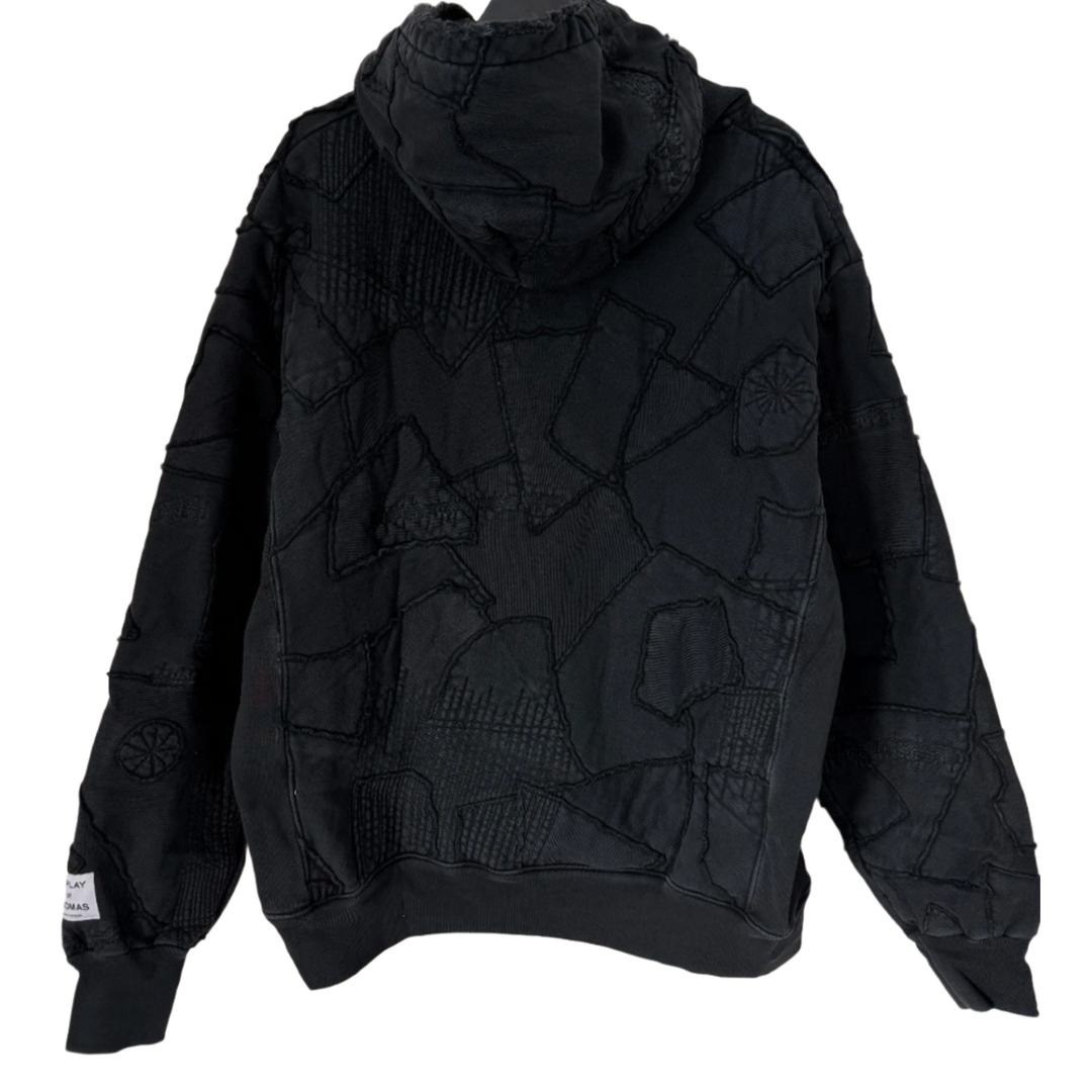 GALLERY DEPT. 'COLLAGE HOODIE 'BLACK"