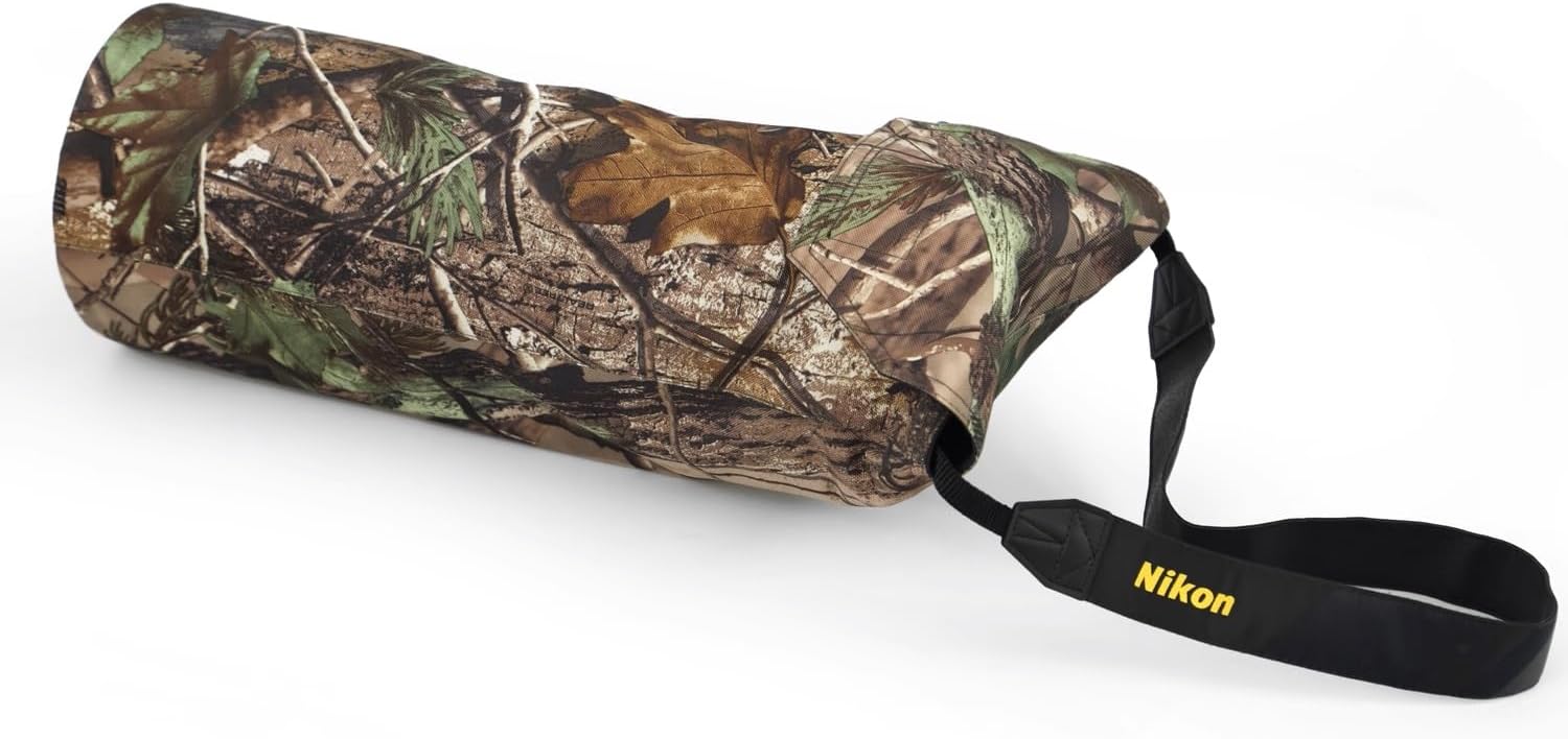 Rolanpro Camera Lens Protective Pouch for Nikon Z180-600, Nikon Z 600mm f6.3, Canon RF 200-800, Sony 200-600, Sigma 150-600mm Lens Pouch Bag Carrying Case, #5 Jungle Camo, Lenspouch