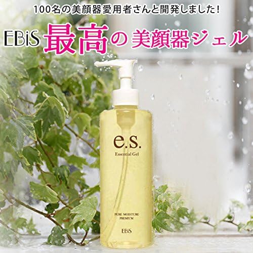EBIS Cosmetics EBis Essential Gel 10.9 oz (310 g) Facial Device Gel, Alcohol Free, Made in Japan, Unisex, Moisturizing Gel