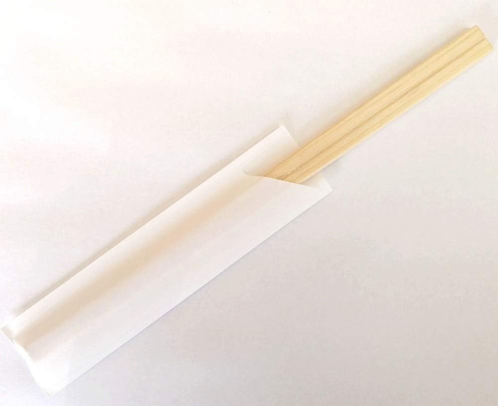Iwai Sangyo Chopsticks, Made in Japan, Japanese Cypress, Genroku Chopsticks 8.3 inches (21 cm), 100 Pairs, Chopsticks Bag, White Plain, Commercial Use