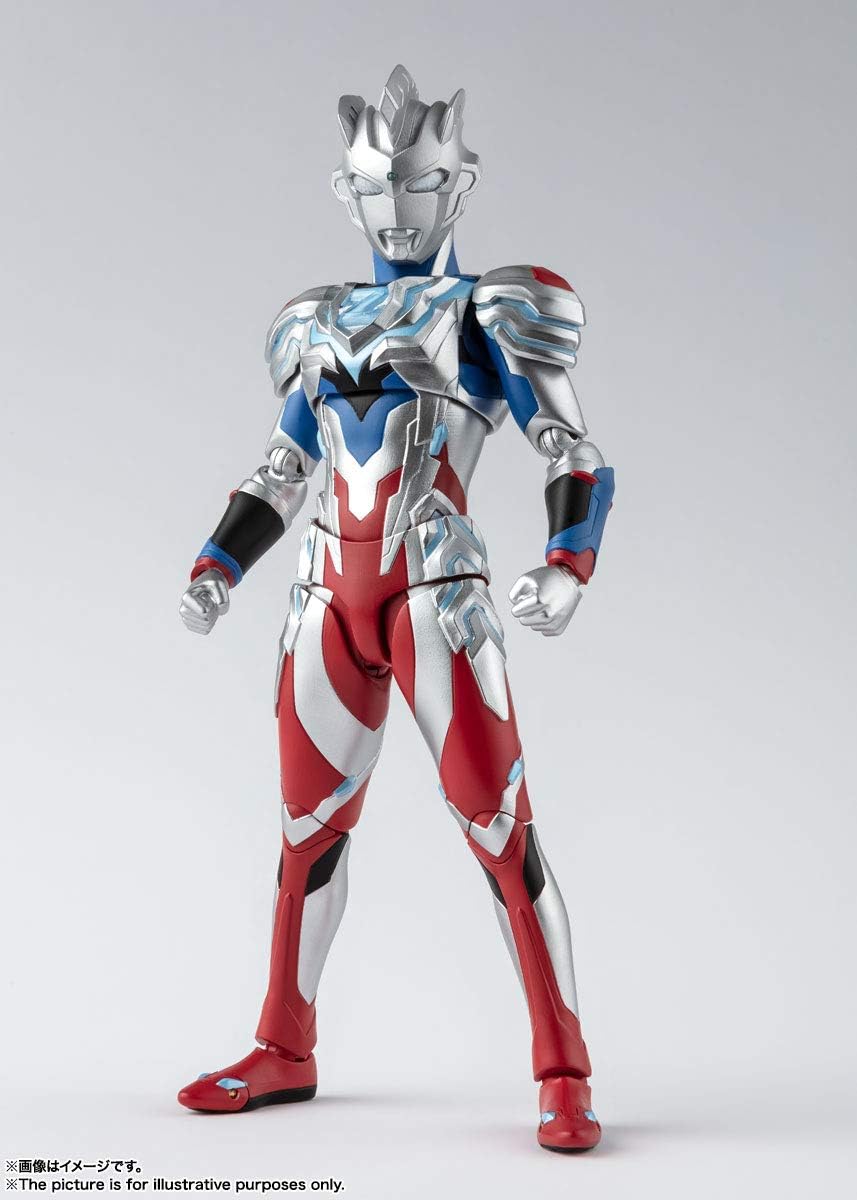 S.H. Figuarts Ultraman Zet Alpha Edge, Approx. 5.9 inches (150 mm), PVC & ABS, Pre-painted Action Figure